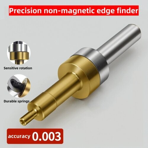 Precision Titanium Non-Magnetic Mechanical Edge Finder Center Finder Touch Point Sensor for CNC Machine,Mechanical Processing Factory Quickly Measurement Tool