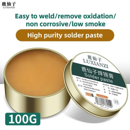 Solder Paste, Soldering Aid, Battery Rosin Flux,Soldering Agent, Soldering Wire, Soldering Flux Lead-free No-clean Solder Grease Iron Maintenance Soldering Oil