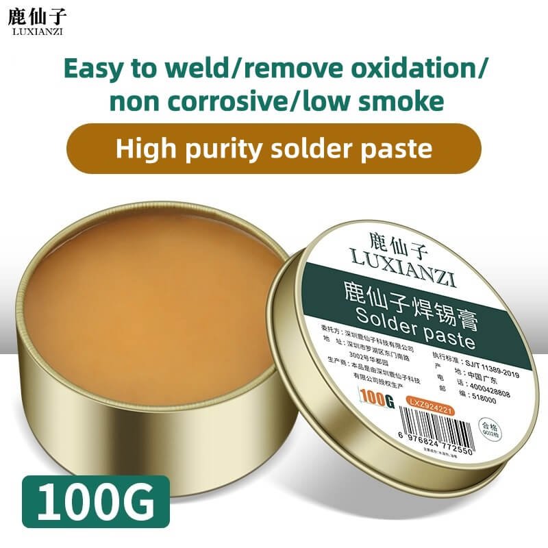 Solder Paste, Soldering Aid, Battery Rosin Flux,Soldering Agent, Soldering Wire, Soldering Flux Lead-free No-clean Solder Grease Iron Maintenance Soldering Oil