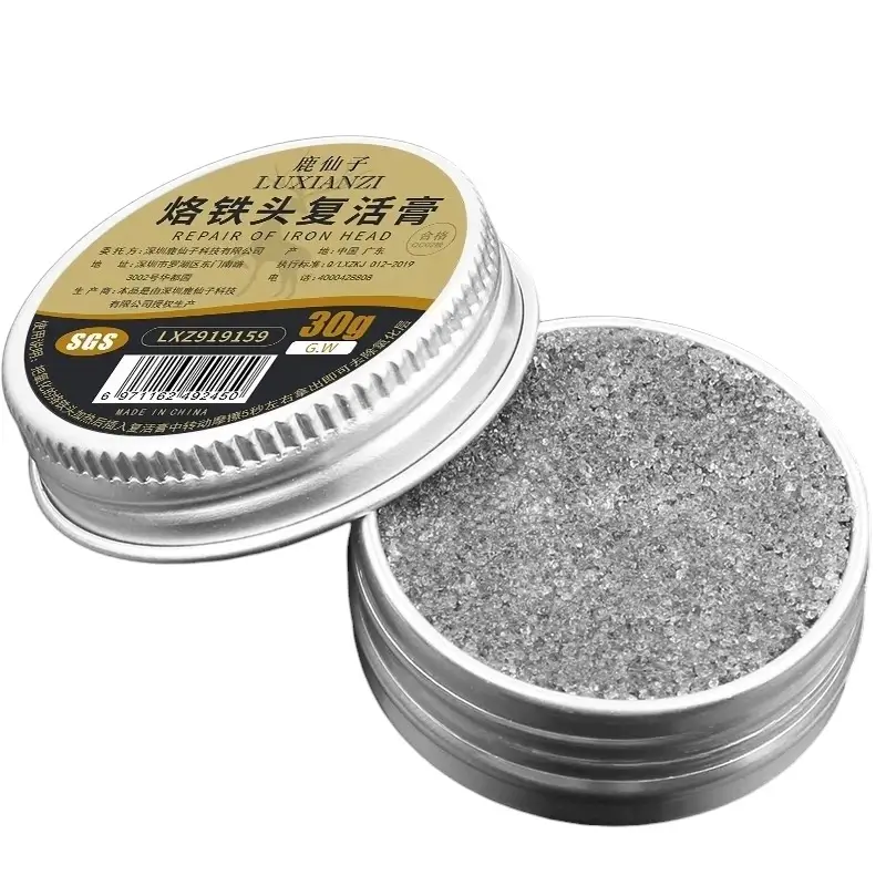 Electric Soldering Iron Tip Repair Paste, Soldering Iron Tip Resurrection Paste, Remove Oxidation and Clean Soldering Iron,Iron Tip Resurrection Cream,Revival Oil