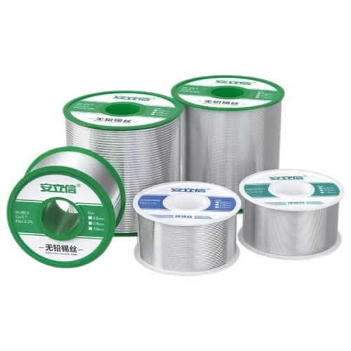 0.6/0.8/1mm High-purity Lead-free Solder Wire, Containing Rosin Core Solder Wire, Low-temperature Environmentally Friendly Solder, Repair Soldering Tin Wire