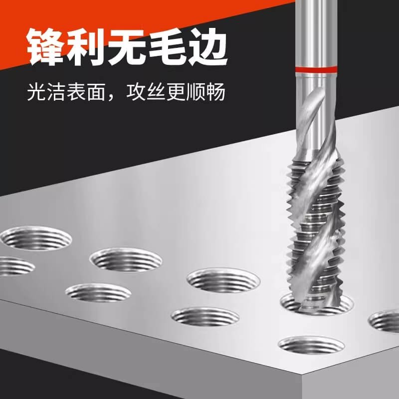 HSSE Standard Coarse/ Fine Thread Tap Spiral Tap M2 M2.5 M3 M4 M5 M6 M7 M8 M9 M10 M11 M12 Metric Machine Screw Thread Taps Tip Tap Special for Stainless Steel/Carbon Steel