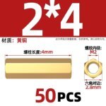 M2 M2.5 M3 M4 M5 M6 Two-way Hexagonal Copper Post, Copper Nut, Copper Screw, Isolation Post, Circuit Board Nut Post, Chassis Motherboard Computer Board Screw Post