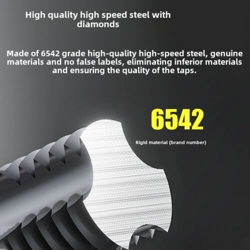3 Cobalt Containing Nitride Superhard Tap Standard Spiral/Straight Fluted Tap M2 M3 M4 M5 M6 M7 M8 M9 M10 M11 M12 Metric Machine Screw Thread Taps Tip Tap