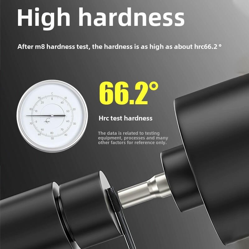 4 Cobalt Containing Nitride Superhard Tap Standard Spiral/Straight Fluted Tap M2 M3 M4 M5 M6 M7 M8 M9 M10 M11 M12 Metric Machine Screw Thread Taps Tip Tap