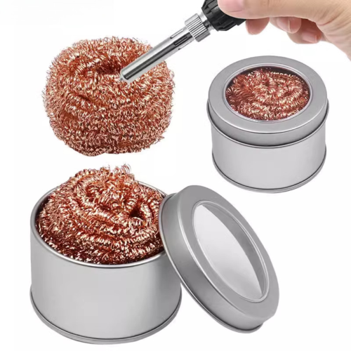 Electric Soldering Iron Tip Cleaner, Welding Head Cleaning,soldering Iron Cleaning Ball, Quick Tin Removal