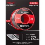DELIXI High-purity Lead-free Solder Wire, with Rosin Environmentally Friendly Low-temperature Soldering Iron Solder Wire, Repair Soldering Tin Wire