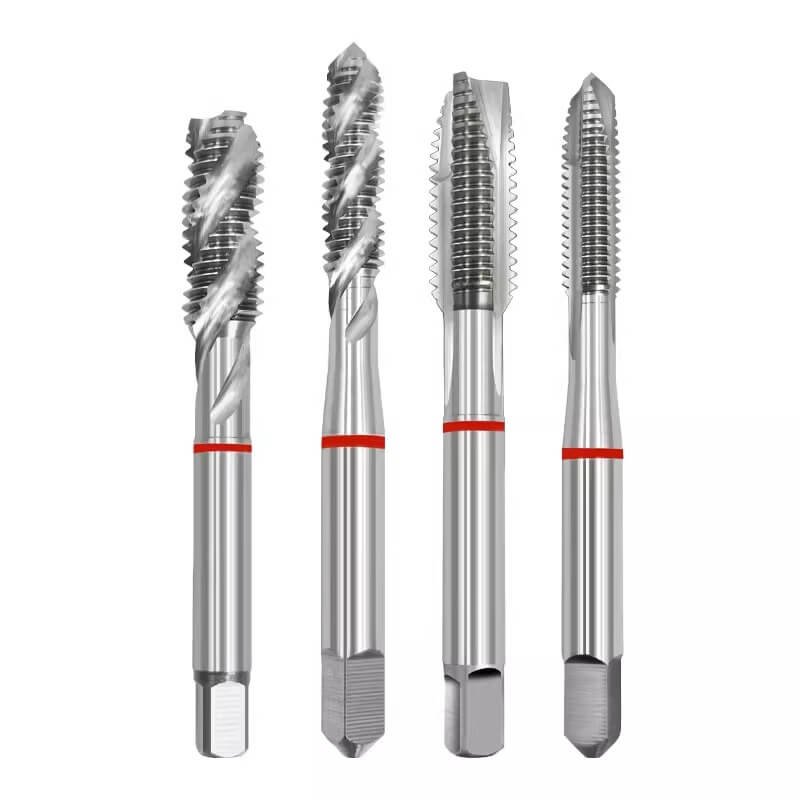 HSSE Standard Coarse/ Fine Thread Tap Spiral Tap M2 M2.5 M3 M4 M5 M6 M7 M8 M9 M10 M11 M12 Metric Machine Screw Thread Taps Tip Tap Special for Stainless Steel/Carbon Steel
