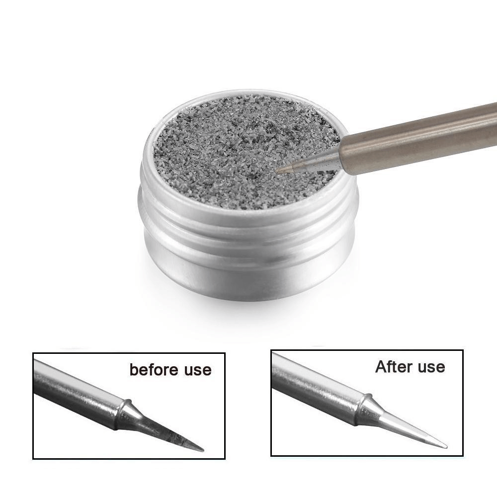 Electric Soldering Iron Tip Repair Paste, Soldering Iron Tip Resurrection Paste, Remove Oxidation and Clean Soldering Iron,Iron Tip Resurrection Cream,Revival Oil