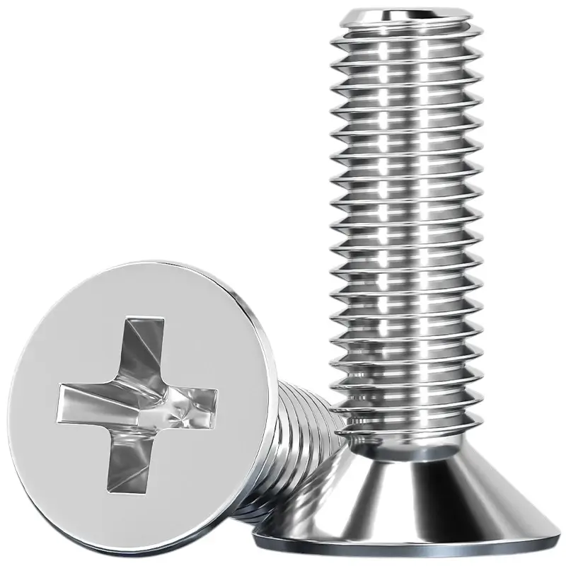 5_sg-11134201-7rd3m-m70og3td74b607 M1.4/M1.6/M2/M2.5/M3/M3.5/M4/M5/M6 M8 M10 M12 Screw 304 Stainless Steel Cross Head Flat Head Screws, Horn Countersunk Head Screw Small Bolt