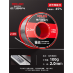 DELIXI High-purity Lead-free Solder Wire, with Rosin Environmentally Friendly Low-temperature Soldering Iron Solder Wire, Repair Soldering Tin Wire