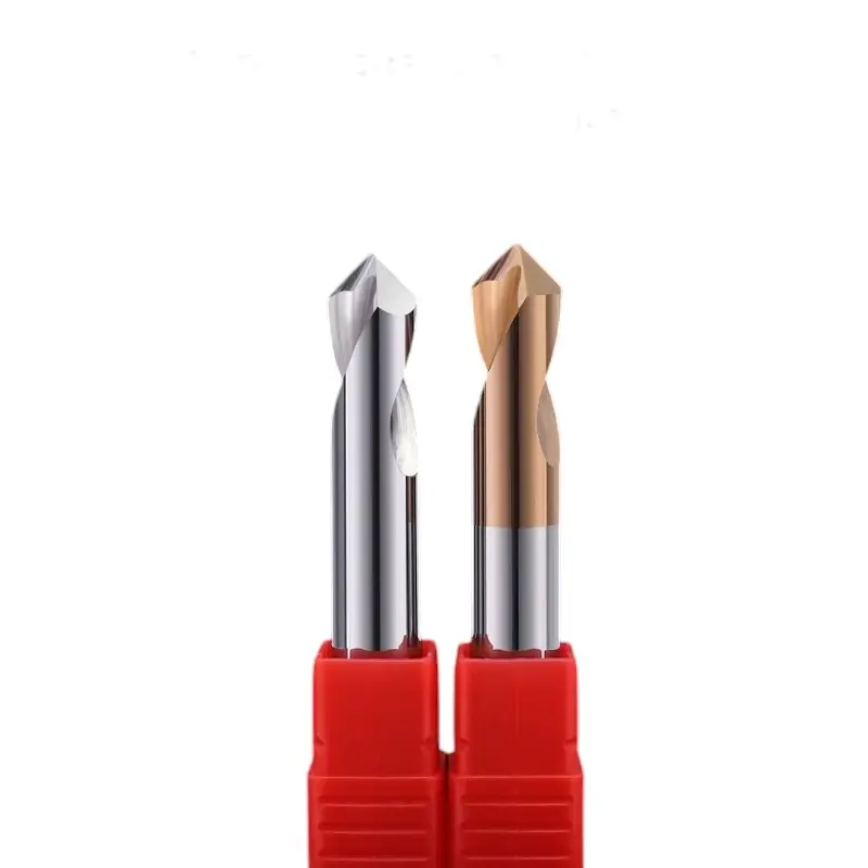 1pcs HRC55 Tungsten Steel Alloy Centering Drill for Steel/Aluminum 90 Degree Chamfering Drill,Carbide Spot Drill Bit,CNC Drilling Guide Tool Location Center Router Bit Metal Drills