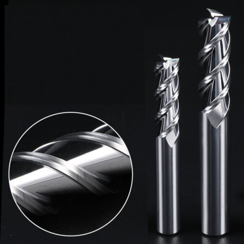 主图_3 - 副本 3 Flutes HRC55 Carbide End Mill CNC Cutting Tools Alloy Carbide Milling EndMills Tungsten Steel Milling Cutter Square Router Bit for Aluminum Alloy