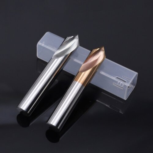 详情图片_03 1pcs HRC55 Tungsten Steel Alloy Centering Drill for Steel/Aluminum 90 Degree Chamfering Drill,Carbide Spot Drill Bit,CNC Drilling Guide Tool Location Center Router Bit Metal Drills