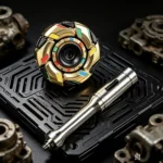 Luminous Violent 08 Rotating Open Armor Fidget Spinner Immortal Spinner Decompression Metal Toy edc gifts ADHD Fidget toy anxiety relief toy Cool fingertip spinning gyro