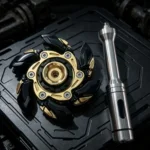 Luminous Violent 08 Rotating Open Armor Fidget Spinner Immortal Spinner Decompression Metal Toy edc gifts ADHD Fidget toy anxiety relief toy Cool fingertip spinning gyro