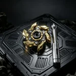 Luminous Violent 08 Rotating Open Armor Fidget Spinner Immortal Spinner Decompression Metal Toy edc gifts ADHD Fidget toy anxiety relief toy Cool fingertip spinning gyro