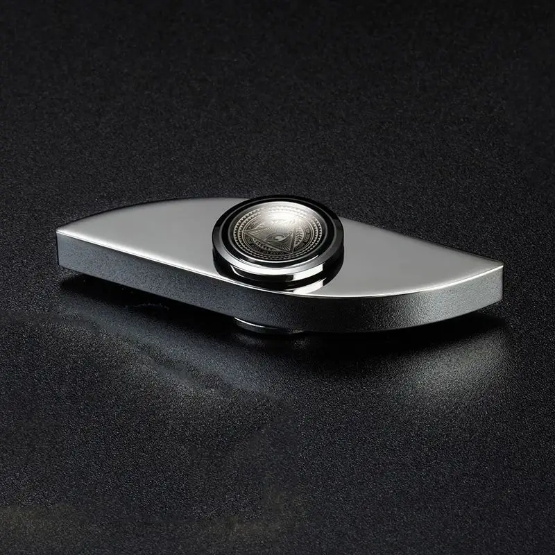 Stainless Steel Eye Gyro Fidget Spinner EDC Finger Gyro Stress Relief Toy Anxiety Relief Desk Gadget Pocket Spin Toy for Adults Handheld Decompression Gift