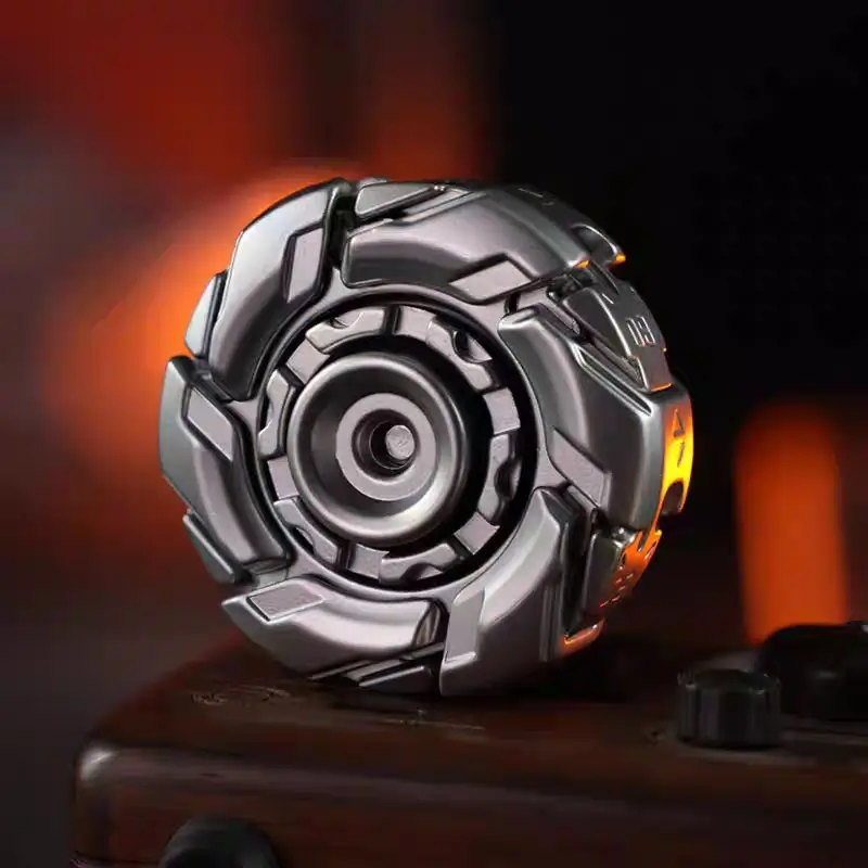 5_O1CN01cIOBb01lhM3iDwbGX_!!2157634850 Luminous Violent 08 Rotating Open Armor Fidget Spinner Immortal Spinner Decompression Metal Toy edc gifts ADHD Fidget toy anxiety relief toy Cool fingertip spinning gyro