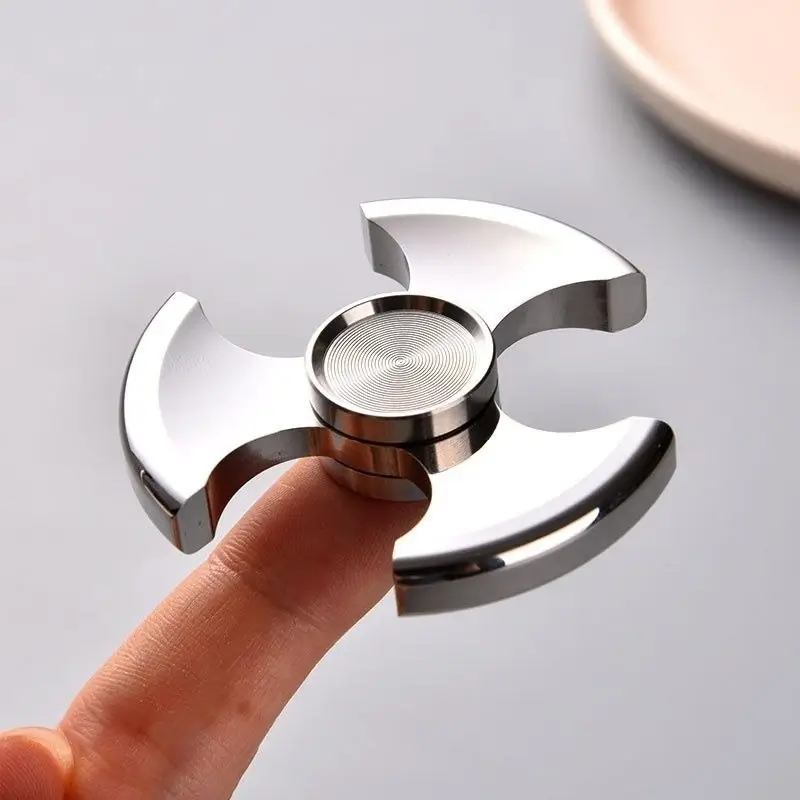 2_b506a0957caca61a6b9e3808b43588e1 Stainless Steel Axe Fidget Spinner EDC Finger Spinner Silent Smooth Long Spin Gyroscope Stress Relief Toy Anxiety Relief Hand Spinner Metal Desk Toy Gadget for Adults Kids Gift