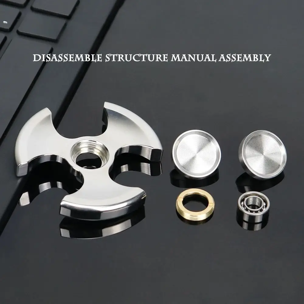 7_cc380df8f55f68ef12d61e70ae4863f4 Stainless Steel Axe Fidget Spinner EDC Finger Spinner Silent Smooth Long Spin Gyroscope Stress Relief Toy Anxiety Relief Hand Spinner Metal Desk Toy Gadget for Adults Kids Gift